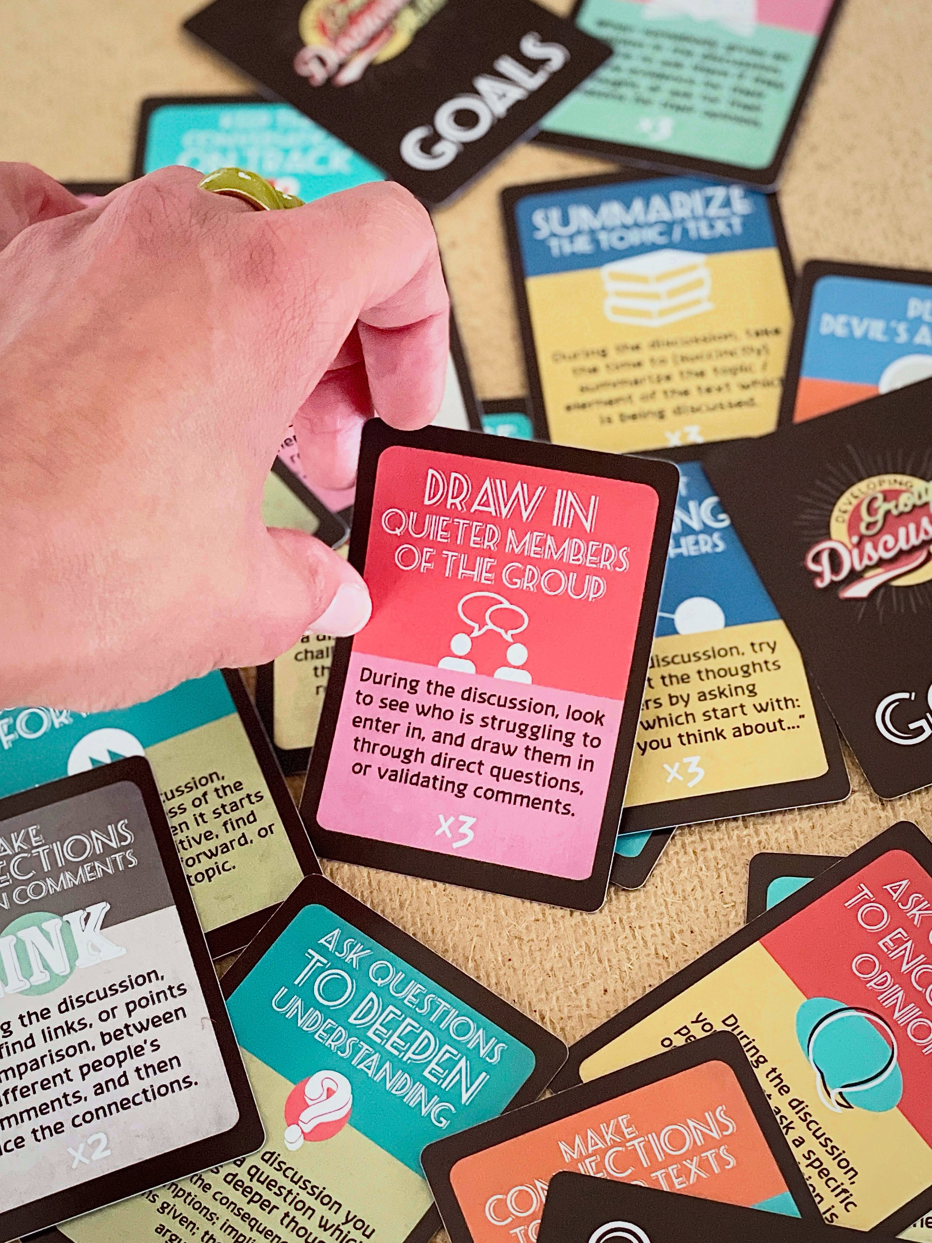 In the age of AI, the ability to think out loud, back up an opinion, and actually listen to someone else’s point of view might be THE most important skill we teach. 🗣️But I used to think discussion skills would just... happen. Turns out they need to be taught, just like everything else! I designed these cards to be a fun, game-like way to get students actually building on each other’s ideas, disagreeing respectfully, and backing up their thinking out loud, in real time.Sounds like something your students could benefit from?! Comment “DISCUSS” and I’ll send you the link! (Or tap through my bio!)👇#discussionskills #teachersofinstagram #iteachtoo #middleschoolela #englishteacher